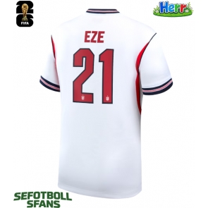 England Eberechi Eze #21 Hemmatröja VM 2026 Kortärmad